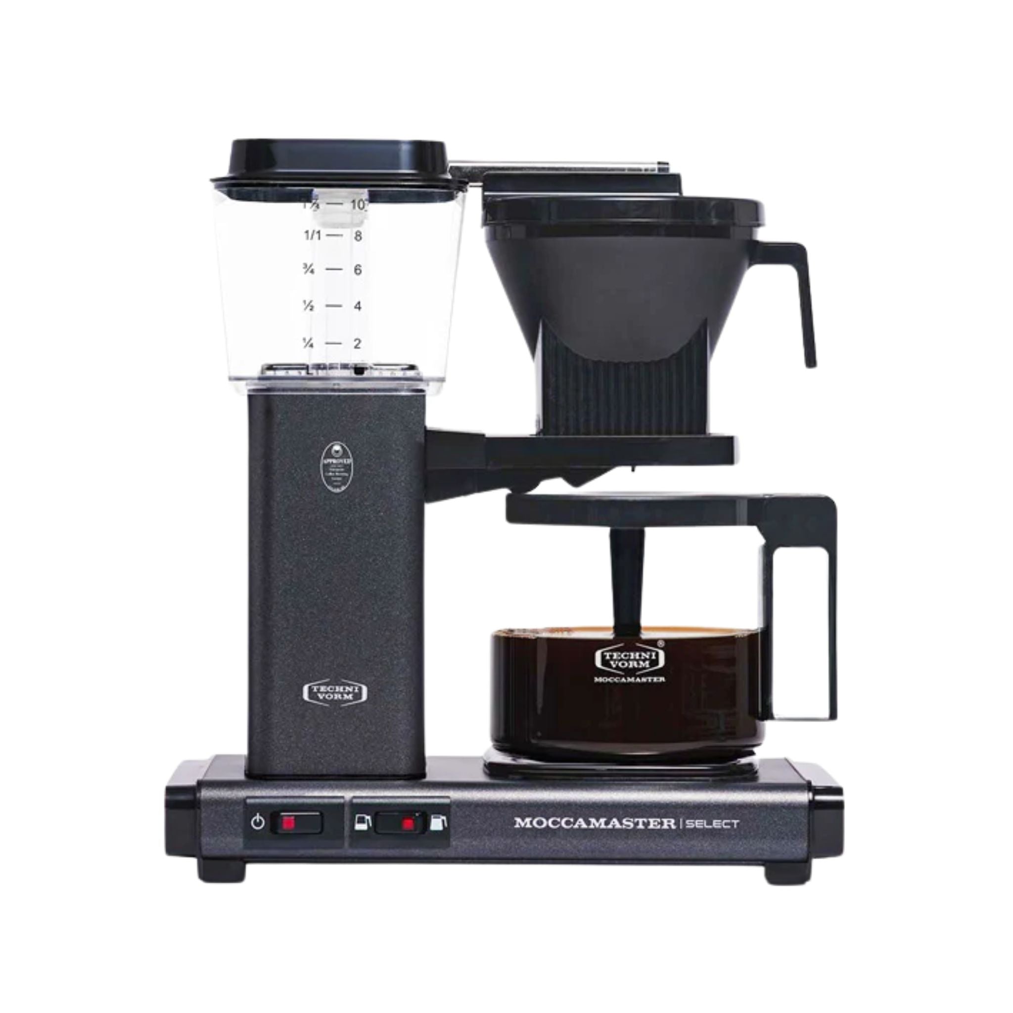 Moccamaster Select Drip Coffee Brewer includes free coffee
