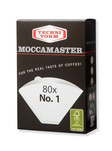 Moccamaster Filter Papers No. 1 (80pack)