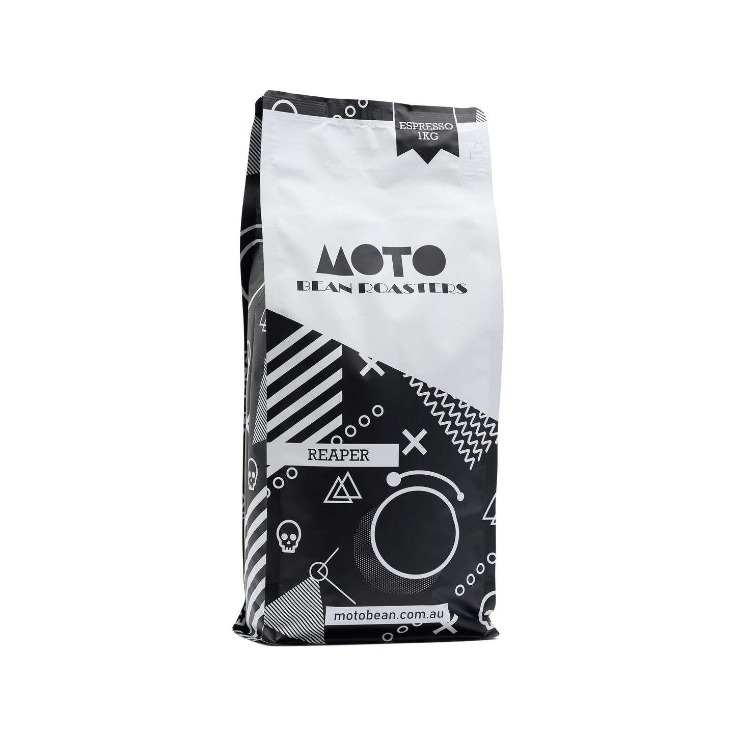 Motobean Coffee Roasters Reaper Blend Dark Roast Coffee Beans 1kg