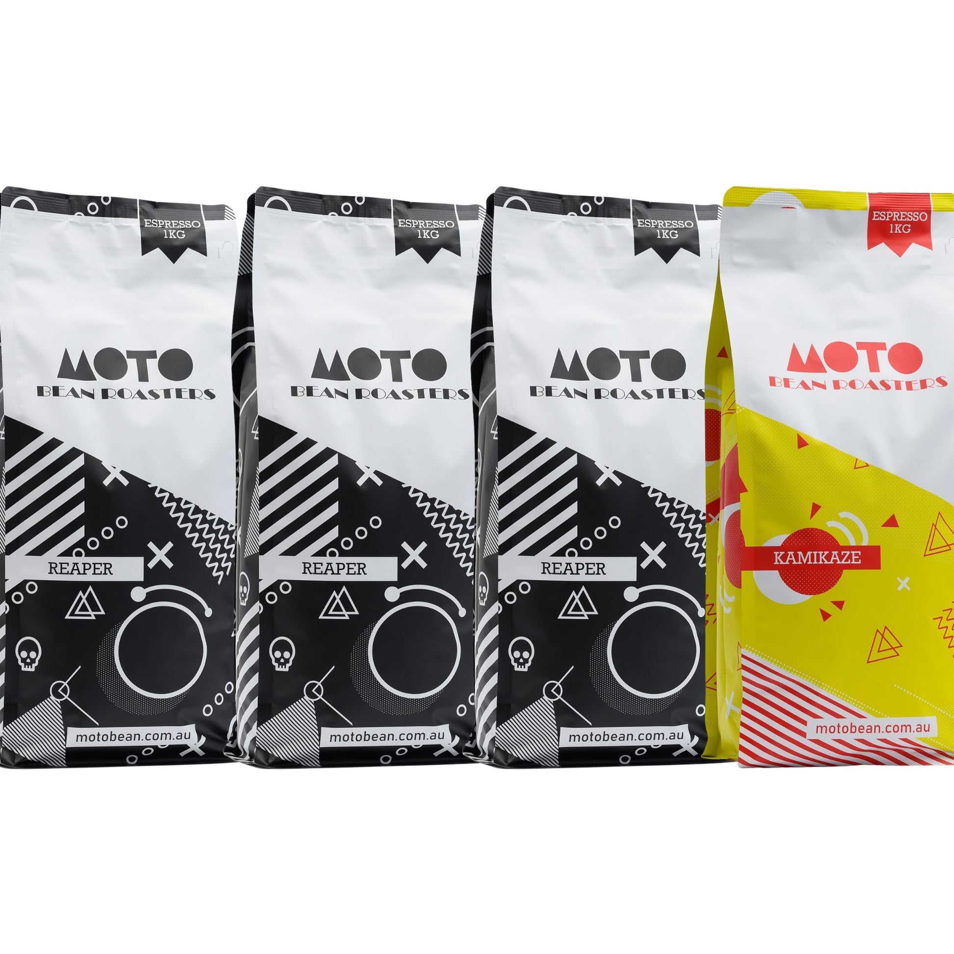 Motobean Specialty Coffee Roasters 4kg House Blend Coffee Bundle Mix and Match.  Bundle and Save 20%.
