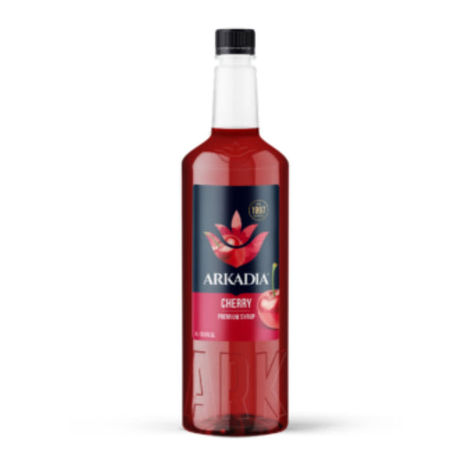 Arkadia Premium Syrup Cherry 1L bottle