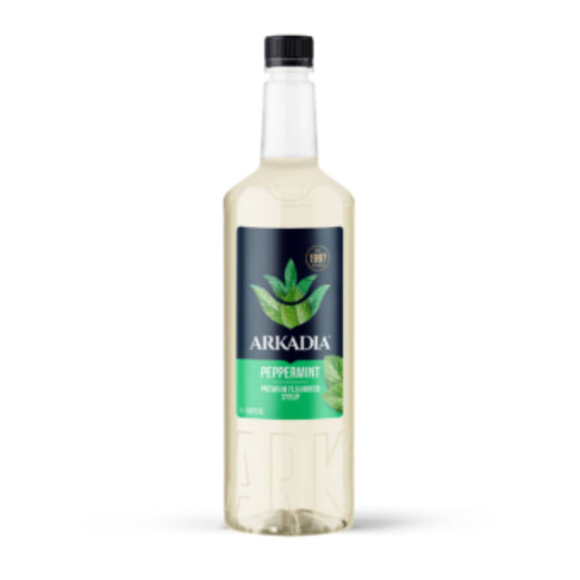 Arkadia Premium Syrup Peppermint 1L bottle