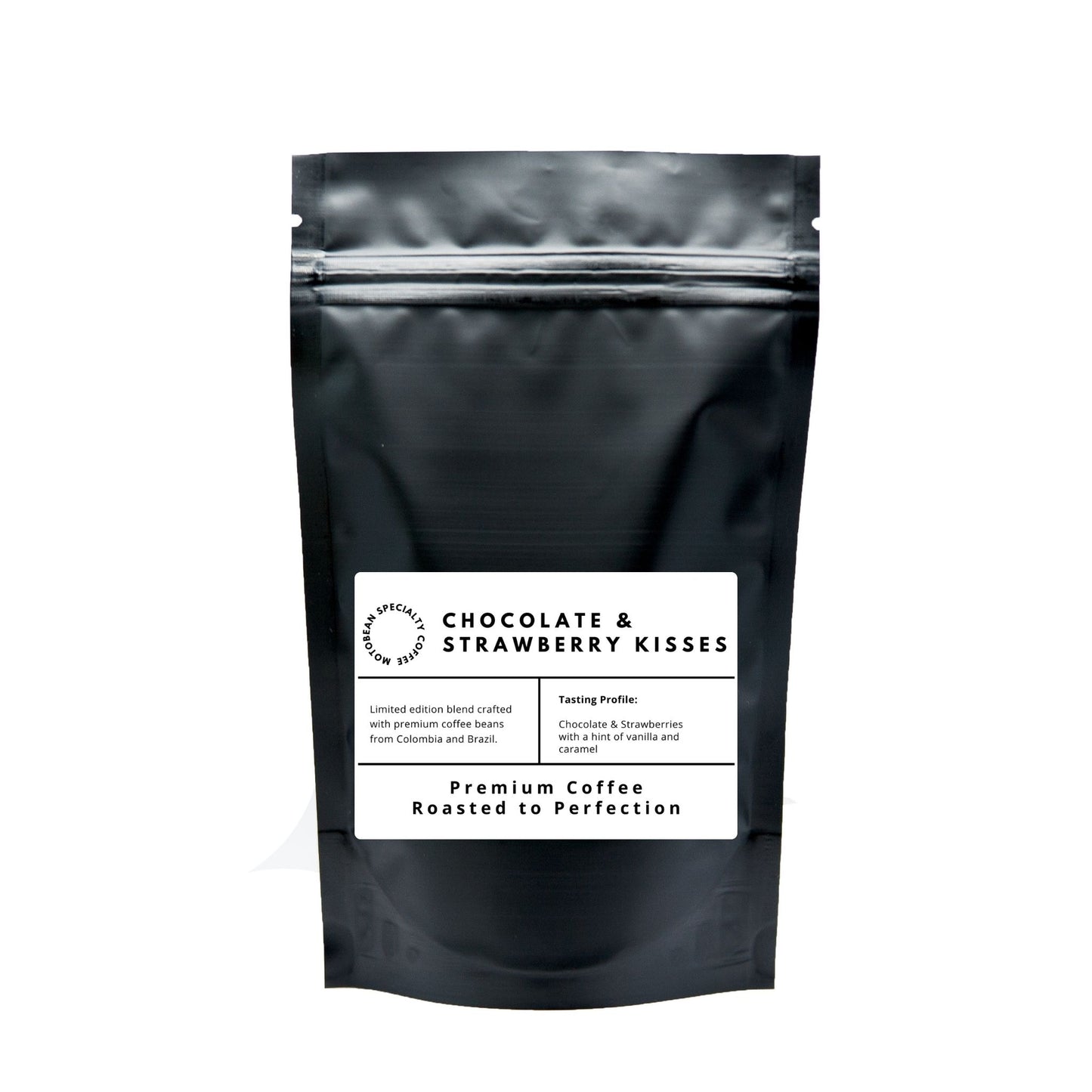 Motobean Speciality Roasters Chocolate and Strawberry Kisses Premium Blend Coffee Beans