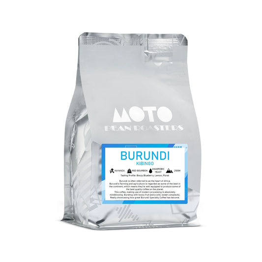 Motobean Speciality Roasters Burundi Kibingo Anaerobic Yeast Premium  Coffee Beans Roasted for Filter 250g