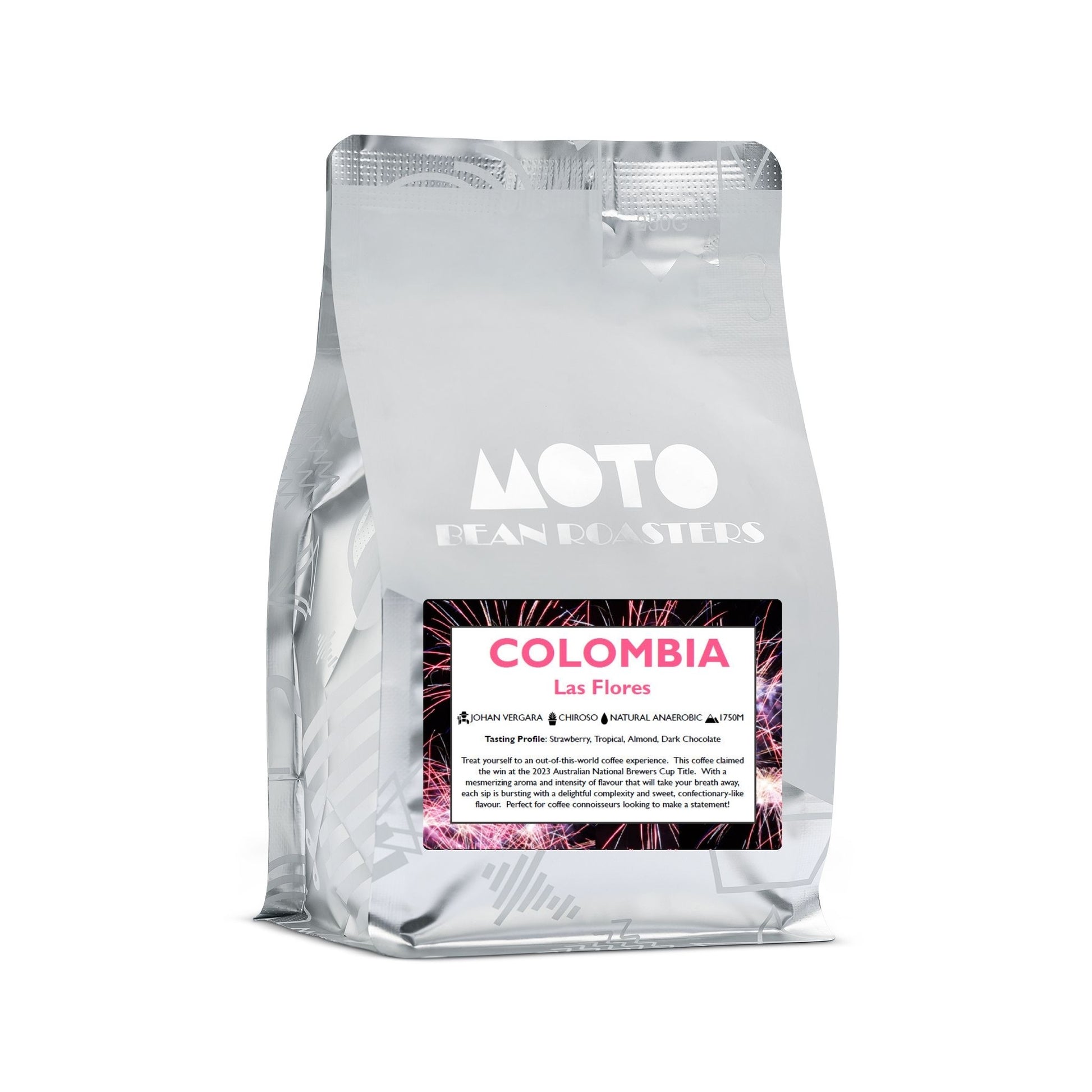Motobean Speciality Roasters Las Flores Chiroso Premium  Coffee Beans Roasted for Filter 250g