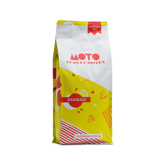 Motobean Specialty Coffee Roasters Kamikaze Premium Blend Coffee Subscription