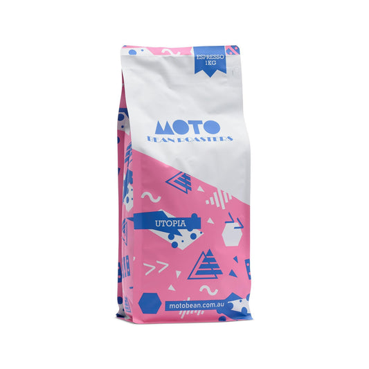 Motobean Specialty Coffee Roasters Utopia Premium Blend Coffee Subscription