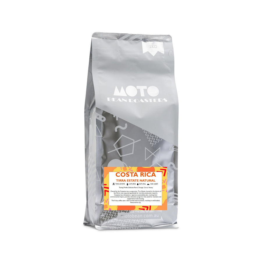 Costa Rica Coope Tarrazu Tirra Estate Natural - Espresso Roast