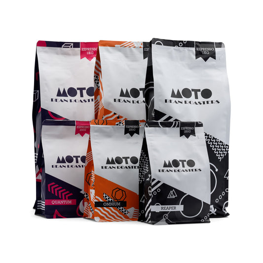 Motobean Coffee Roasters Safari Blend Coffee Beans 3 Pack variety