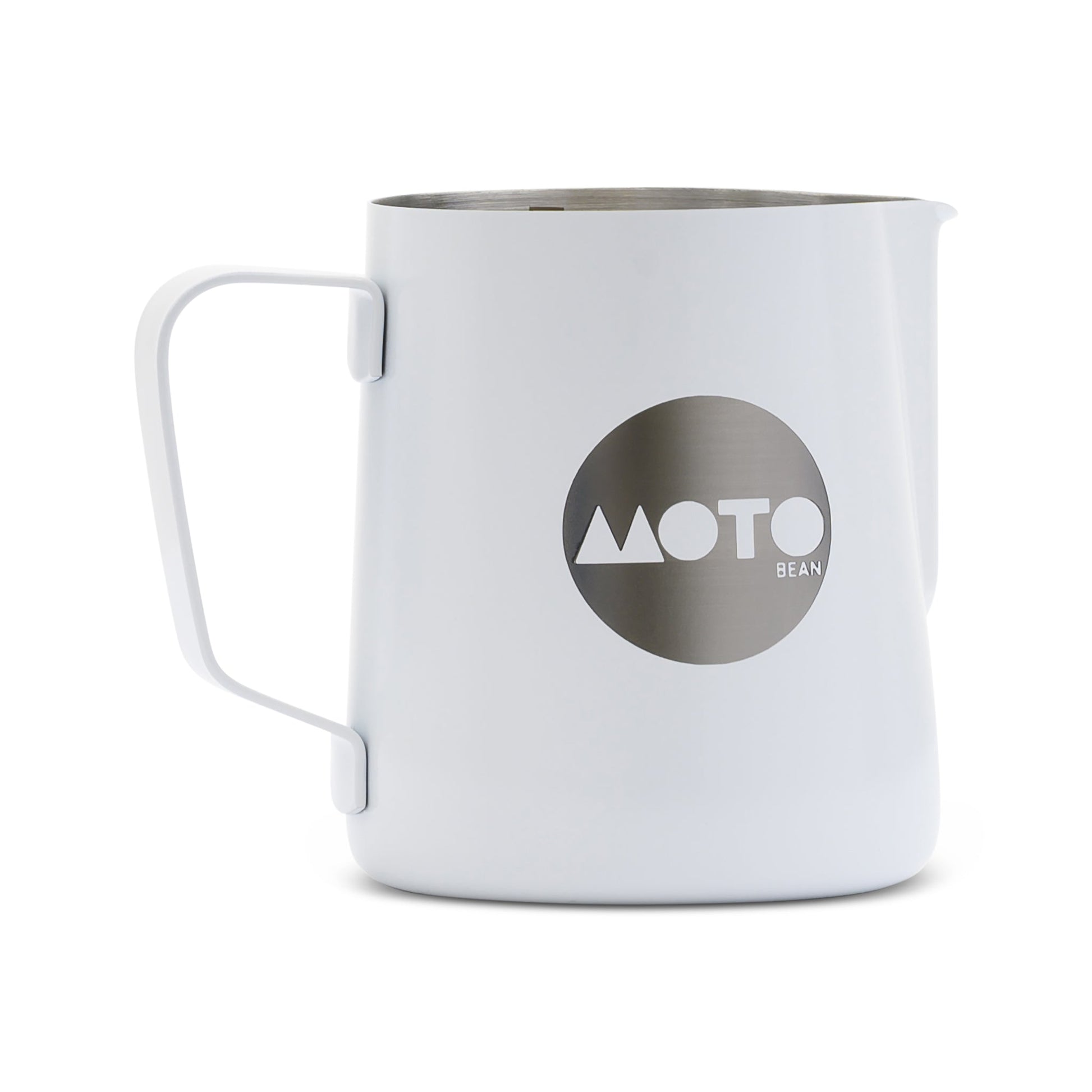 Barista Progear 600ml Motobean Etched White Jug